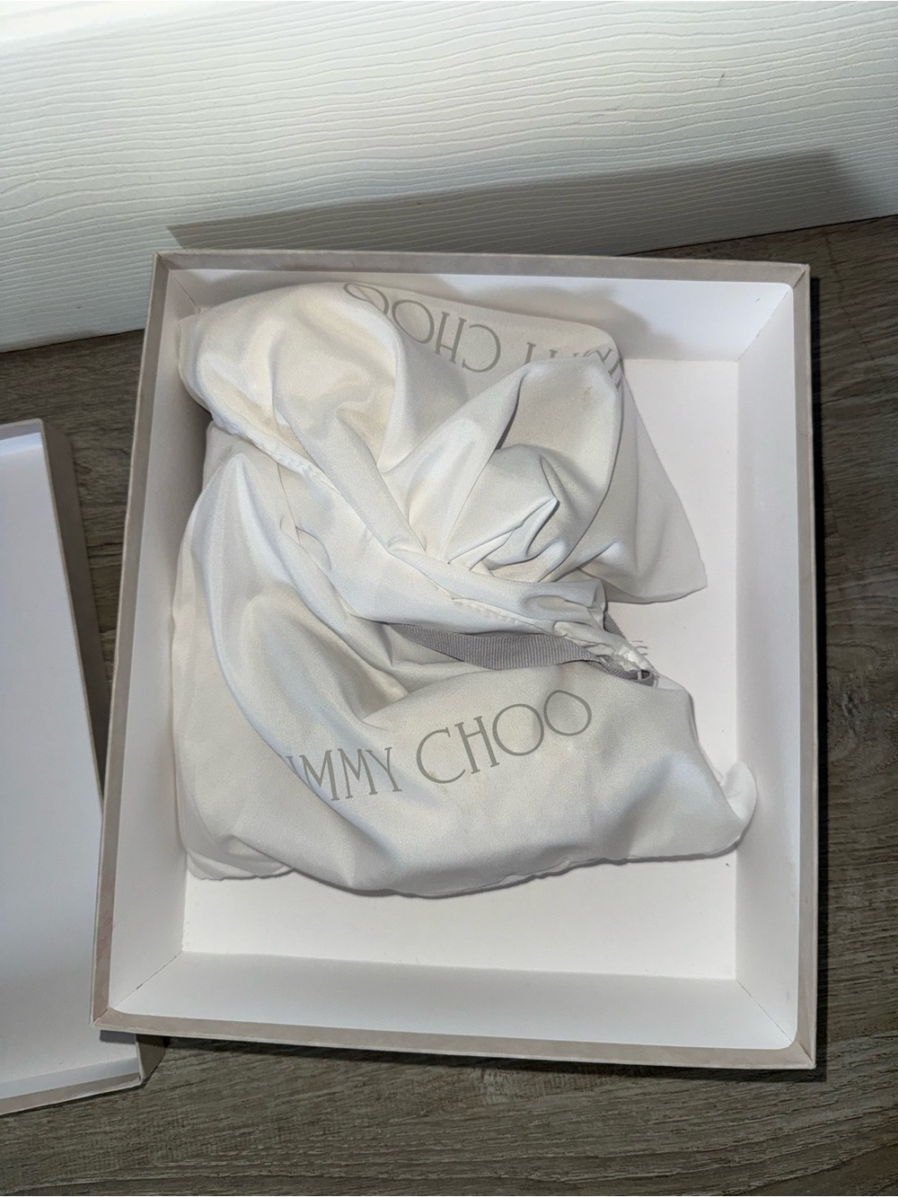 Jimmy Choo Sacaria Pearl Bridal Heels White Size 36.5 / US 6.5 - Picture 4 of 5